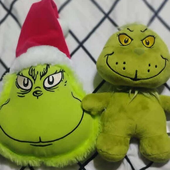 Grinch Tree topper w/ Baby Grinch - Picture 2 of 4